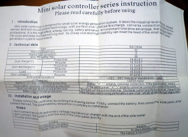 instructions