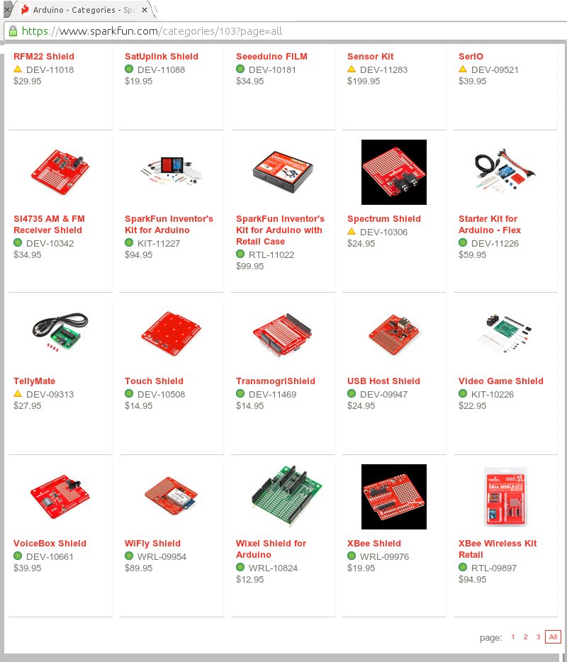Sparkfun Arduino